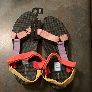 Colorful sandals